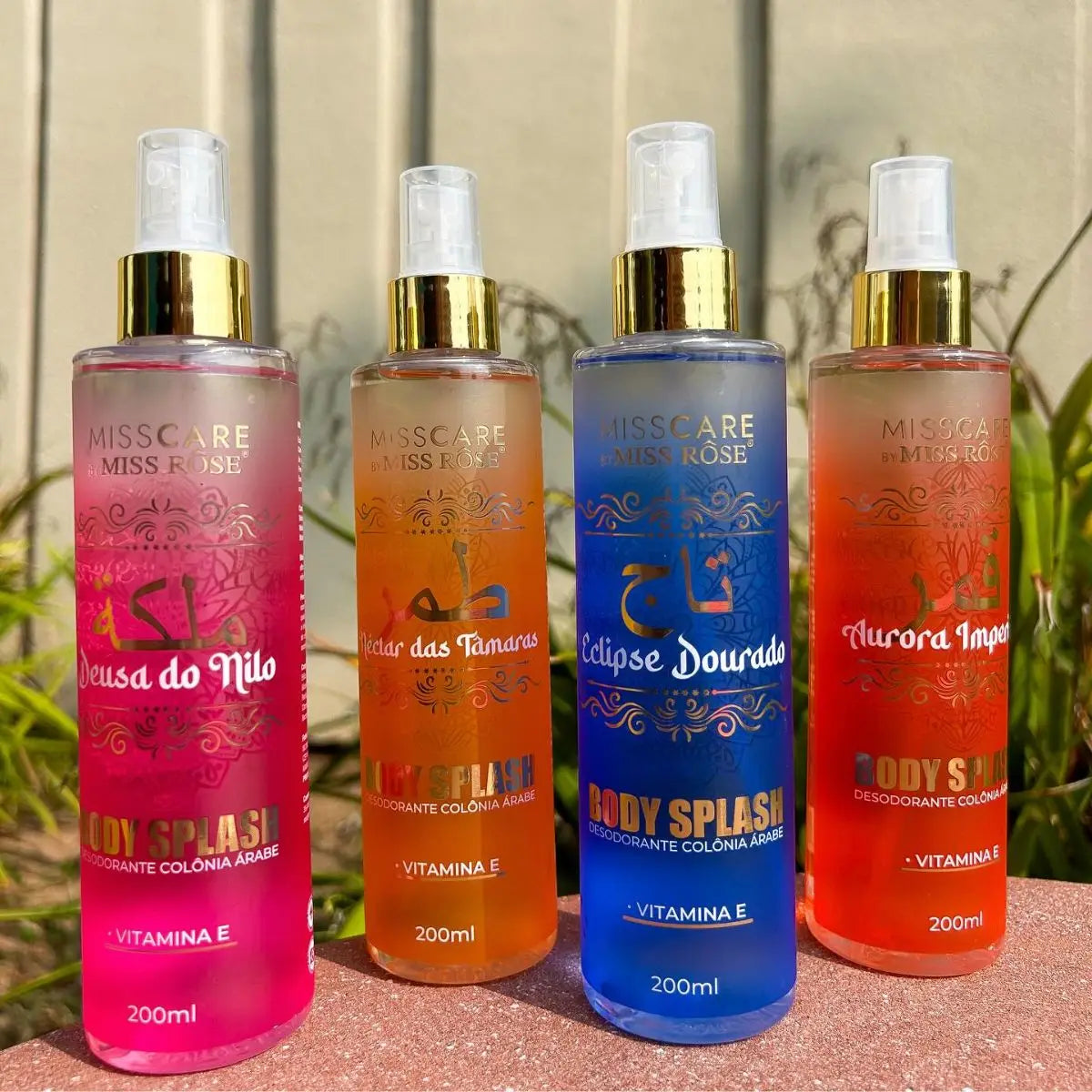 Body Splash Árabe Miss Rôse - Coleção Premium Oriente Médio 200ml