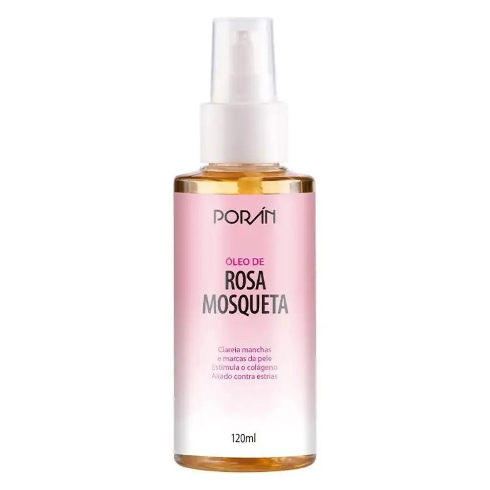 Óleo de Rosa Mosqueta Corpo e Rosto Porán 120ml