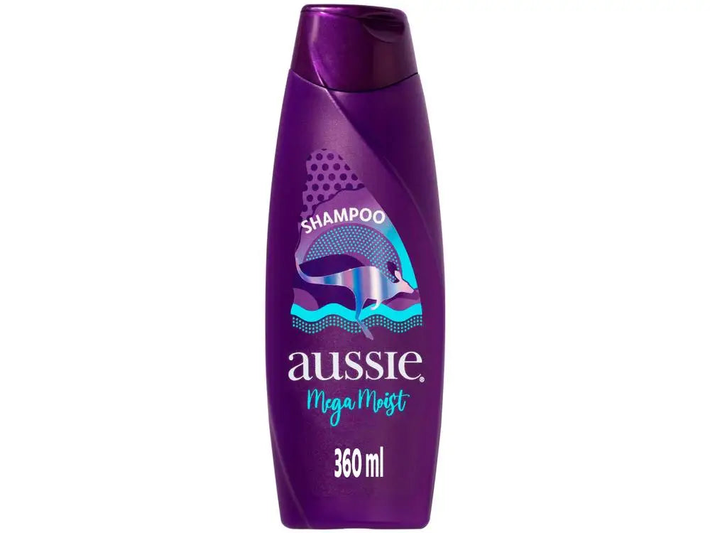 Shampoo Aussie Mega Moist - Hidratação Milagrosa 360ml