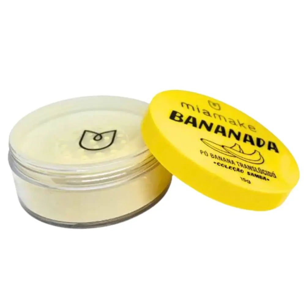 Pó Banana Translúcido Coleção Samba Mia Make 15g